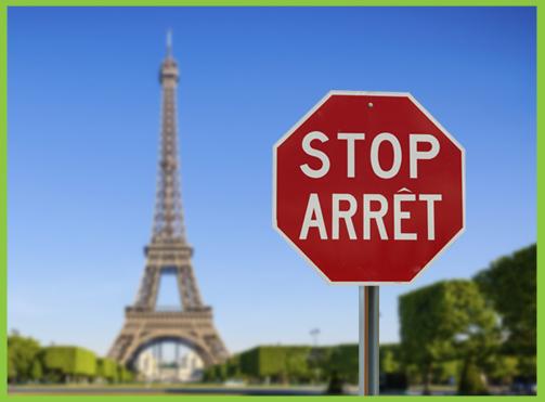 Stop v Paříži